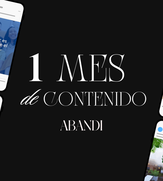 1 MES DE CONTENIDO