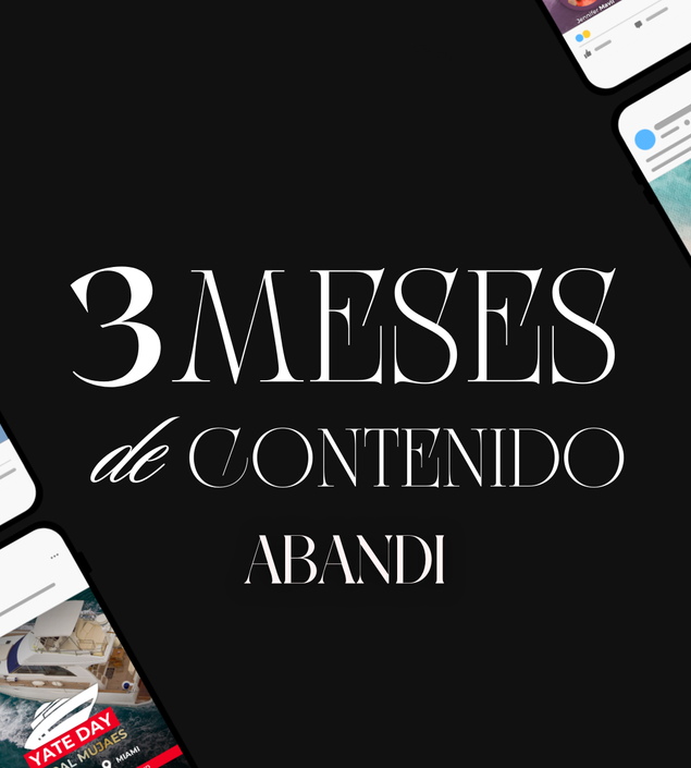 3 MESES DE CONTENIDO