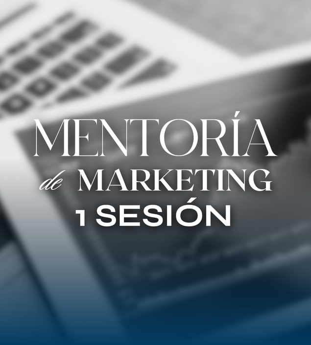 MENTORÍA DE MARKETING (1 SESIÓN)